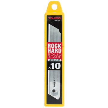 Tajima Rock Hard Solid Blades Compatible with Snap-Off Cutter Knives and Scrapers 25MM 10 piece pack set